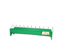 Mangeoire pour volailles en plastique à grille Chick'A Vert 75 cm