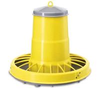 Mangeoire pour volailles petit modèle Chick'A Compacta Jaune 8 kg