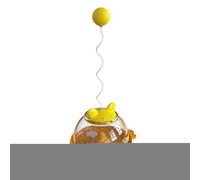 Mangeoire puzzle pour chaton - Boule distributrice de friandises, jouet à collation | Jeu d'enrichissement pour chats dans le salon, activité d'alimentation interactive pour appartement, chambre