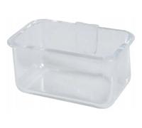 Mangeoire rectangulaire pour oiseau Zolux Blanc S