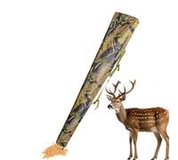 Mangeoire résistante aux intempéries pour cerf - Station d'alimentation extérieure, distributeur de nourriture pour animaux sauvages, mangeoire durable | Boîtier résistant à la pluie avec couvercle