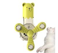 Mangeoire rotative pour meules à vent d'animaux - Jouet de distributeur de costume pour chien coloré | Jouet de nettoyage des dents de chien suspendues | Distributeur cadeau amusant | jeu