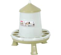 Mangeoire silo en plastique avec pieds Zolux Vert 2 kg