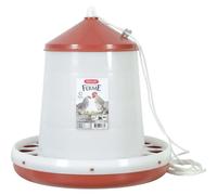 Mangeoire silo pour poules Zolux Rouge 8 kg