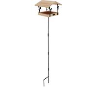 Esschert Design – Mangeoire sur pique en pin et fer – Noir G