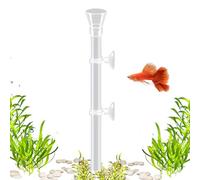 Mangeoire - Tubes d'alimentation pour Poissons de Combat - Aides Alimentaires Transparentes pour Tortues de Poisson avec prévention de la Dispersion
