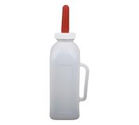 Mangeoires à lait de veau de 1 à 5 L avec tétine et poignée d'alimentation confortable pour le bétail, porte-biberon de grande capacité