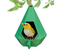 Mangeoires à Oiseaux | Habitat en Forme de Goutte pour Colibris | Distributeur De Robuste pour L'Extérieur,pour Faune Sauvage Nature Maison Balcon Jardin Terrasse Intérieur