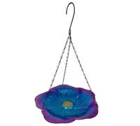 Mangeoires À Oiseaux Nichoirs en Forme De Fleur pour L'extérieur Jardin Crochet Et Chaîne Plateau Colibris