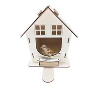 Mangeoires à Oiseaux, nichoirs pour perroquets - pour et Adultes pratiquent la créativité - Art de la Maison d'oiseaux pour Cour, Rebord de fenêtre