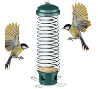 Mangeoires À Oiseaux pour Extérieur - Alimentation Anti-Écureuils - Mangeoires À Oiseaux en Suspendables pour Extérieur - pour L'Observation des Parc Véranda Terrasse Jardin Patio Pelouse