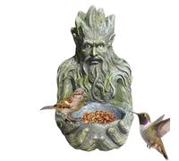 Mangeoires À Oiseaux pour Extérieur - Décor De Jardin Résistant Aux Intempéries - Sculpture Décorative De Cour avec Mangeoire,afin D'Attirer Chardonnerets Sauvages, Moineaux, Mésanges Et pour Jardin,