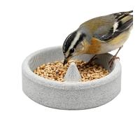 Mangeoires À Oiseaux pour L'extérieur - Plat d'alimentation en Pierre