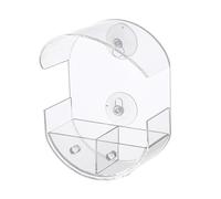 Mangeoires à oiseaux rechargeables en acrylique avec détection automatique de mouvement pour observer les oiseaux à la maison caméra pour amoureux