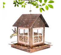 Mangeoires à Oiseaux,Station de Nourrissage Résistante aux Intempéries pour Jardin et Observation des Oiseaux | Mangeoire Nichoir D Extérieur | pour Perroquets, Pinsons, Perruches