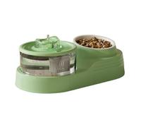 Mangeoires automatiques et distributeur d'eau pour animaux domestiques - Gamelles d'intérieur pour chats et médias et grand bol d'eau automatique