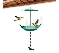 Mangeoires d'oiseaux de jardin, mangeoires d'oiseaux d'extérieur - Bol de nourriture mangeoire pour colibris - Mangeoires pour oiseaux sauvages à Preuve d'écureuil, Décorations de jardin en fer