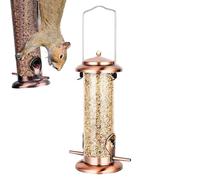 Mangeoires, en cuivre, anti-noircissement et résistant aux agents atmosphériques, mangeoire pour l'épreuve des écureuils | pour balcon, cour, jardin, patio, intérieur et extérieur