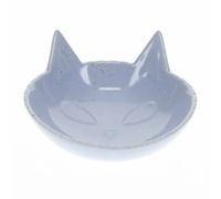 Mangeoires en forme tête de Kitty Duvoplus Stone Bleu 175 ml / 14x14x6,5 cm
