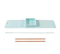 Mangeoires extérieures pour oiseaux - Plateau d'alimentation en silicone avec perchoirs en bois, sangle réglable pour fenêtre | Mangeoire extérieure pour observation du jardin, jardin, décoration