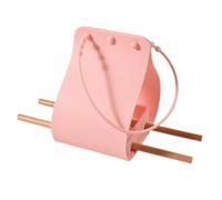 Mangeoires extérieures pour oiseaux - Plateau d'alimentation en silicone avec perchoirs en bois, support de fenêtre à sangle réglable | Mangeoire extérieure pour l'observation du jardin et de la cour,