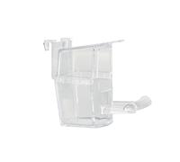 Mangeoires intérieur pour oiseaux en plastique Nobby Pet Blanc 7x7,5x6 cm