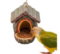 Mangeoires - Mangeoire À Oiseaux en Résine | Design Décoratif Extérieur Jardin, Balcon, Fenêtre | Bird Feeder pour Colibris & Petits Oiseaux | Résistante Aux Intempéries, Facile À Observer