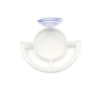 Mangeoires pour animaux de compagnie à hauteur réglable avec ventouses fortes Plat portable pour animaux de compagnie adapté à une alimentation stable sur des surfaces lisses Plat de nourriture facile
