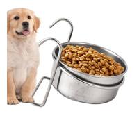 Mangeoires pour Cage - Bol Alimentaire Compact Anti-Fuite pour Oiseaux | Récipient Solide Suspendu en Acier Inoxydable pour Perruche, Perroquet, Conure et Inséparable - Abreuvoir et Nourriture