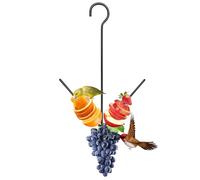 Mangeoires pour loriots pour Une Utilisation en extérieur - Distributeur de Fruits pour Jardin avec Crochet - Mangeoire d'extérieur pour Oiseaux,pour Jardin, terrasse, Balcon, Patio, pelouse