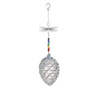 Mangeoires pour Oiseaux d'extérieur avec Crochet Verre Étanche Petit Décor | Mangeoires Extérieures D'Eau Et D'Aliment Pour Oiseaux Pour Mésanges Geais Bleus Merlebleus Cour Patio Modèle