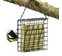 Mangeoires pour Oiseaux D'Extérieur - Distributeur De Graisse À Oiseaux en Grille Métallique,Mangeoires À pour Extérieur Suspendables,pour Jardin Balcon Terrasse Véranda Parc D'Observation des