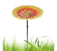 Mangeoires pour Oiseaux d'Extérieur, Mangeoire à Oiseaux sur Pied en Forme de pour Jardin, Plateau Métal Arrosage Polyvalent pour Jardin Terrasse Balcon Extérieur