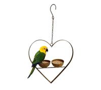 Mangeoires pour Oiseaux d'extérieur Station Nourrissage en Forme de Cœur