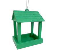 Mangeoires pour oiseaux | Mangeoire à oiseaux à conception ouverte résistante aux intempéries, avec toit, mangeoire à oiseaux suspendue, pour le jardin et le balcon pour observer et observer les