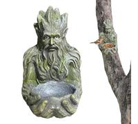 Mangeoires pour Oiseaux Sauvages | Décor Amusant Résistant aux Intempéries | Distributeur Colibris Résine pour Extérieur | afin D'Attirer Chardonnerets Sauvages, Moineaux, Mésanges Et pour Jardin,