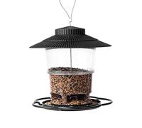 Mangeoires pour oiseaux sauvages | Mangeoire à oiseaux extérieure résistante aux intempéries, décoration de cour,Lanterne extérieure imperméable de jardin de cardinaux, grande capacité pour les moinea