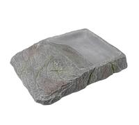 Mangeoires pour tortues Terra Della Rock Gris 29x4,5x22 cm