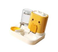 Mangeoires Programmables Pour Animaux De Compagnie 2 En 1 Minuterie Pour Bol D'eau Et De Nourriture Conception Anti-déversement Mangeoires En Plastique Sans Danger Pour Les Petits Chats De Maison