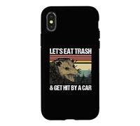 Mangeons des ordures et Nous Faisons renverser par Une Voiture Coque pour iPhone X/XS