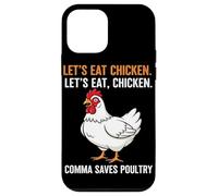 Mangeons du Poulet. Mangeons, Poulet. La Virgule Sauve Coque pour iPhone 12 Mini