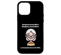Mangeons Grand-Mère Humour Grammaire Française Coque pour iPhone 12 Mini