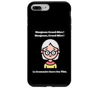 Mangeons Grand-Mère Humour Grammaire Française Coque pour iPhone 7 Plus/8 Plus