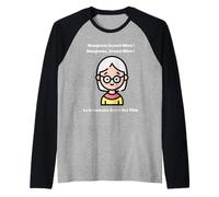 Mangeons Grand-Mère Humour Grammaire Française Manche Raglan