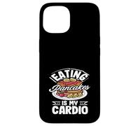 Manger des crêpes est mes crêpes cardio Coque pour iPhone 15
