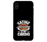Manger des crêpes est mes crêpes cardio Coque pour iPhone XS Max