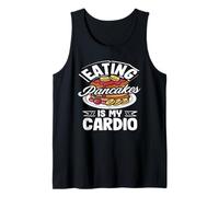 Manger des crêpes est mes crêpes cardio Débardeur