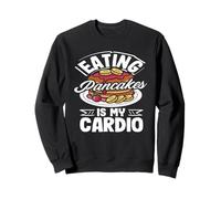 Manger des crêpes est mes crêpes cardio Sweatshirt