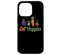 Manger des légumes végétariens végétaliens Nourriture véganisme Cadeau Coque pour iPhone 14 Pro Max