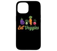Manger des légumes végétariens végétaliens Nourriture véganisme Cadeau Coque pour iPhone 15